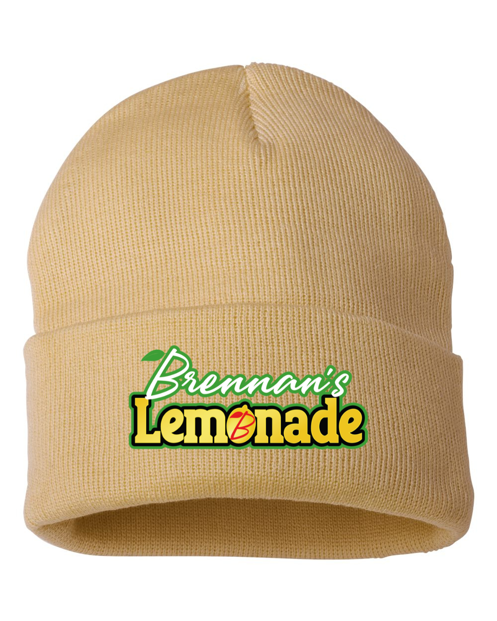 Brennan's Lemonade Logo Beanie - Camel