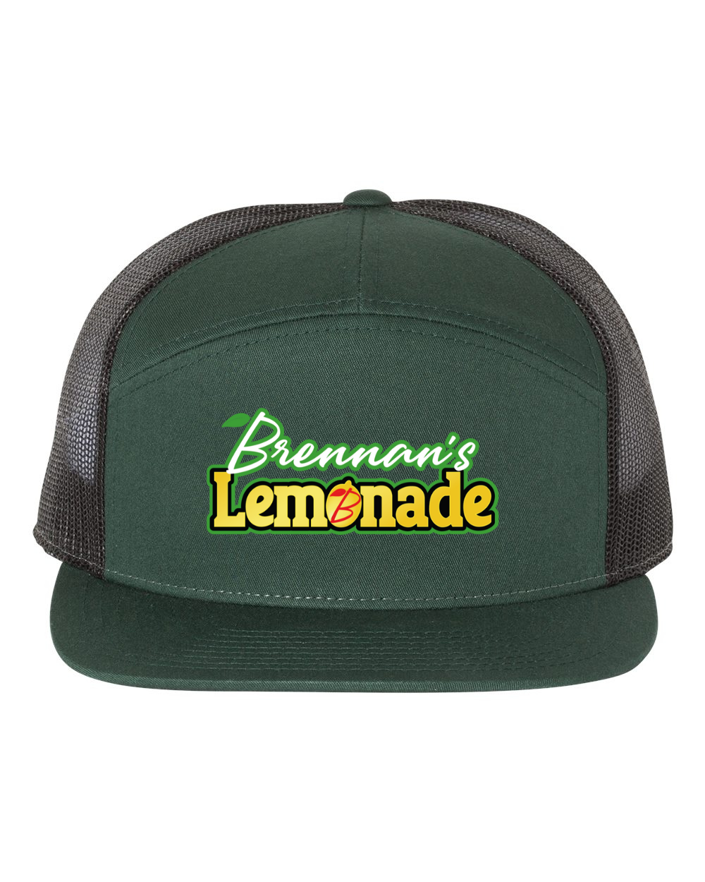 Brennan's Lemonade Logo Trucker Cap -Green/Black