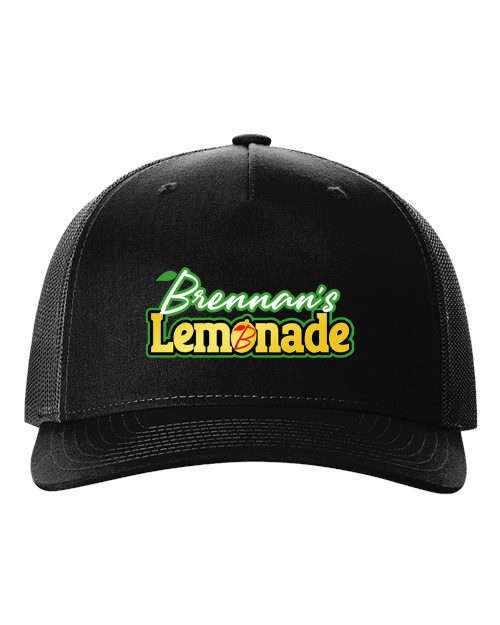 Brennan's Lemonade Logo Trucker Cap - Black