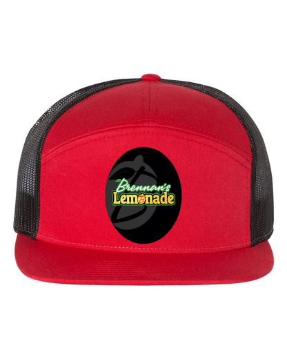Brennan's Lemonade Logo Trucker Cap -Red/Black