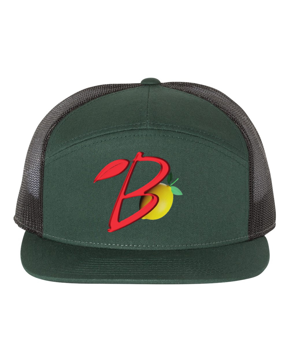 Brennan's Lemonade Logo Trucker Cap -Green/Black