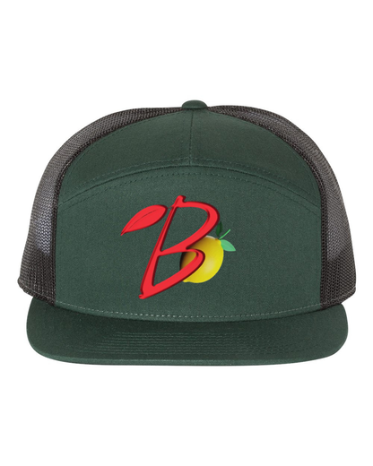 Brennan's Lemonade Logo Trucker Cap -Green/Black