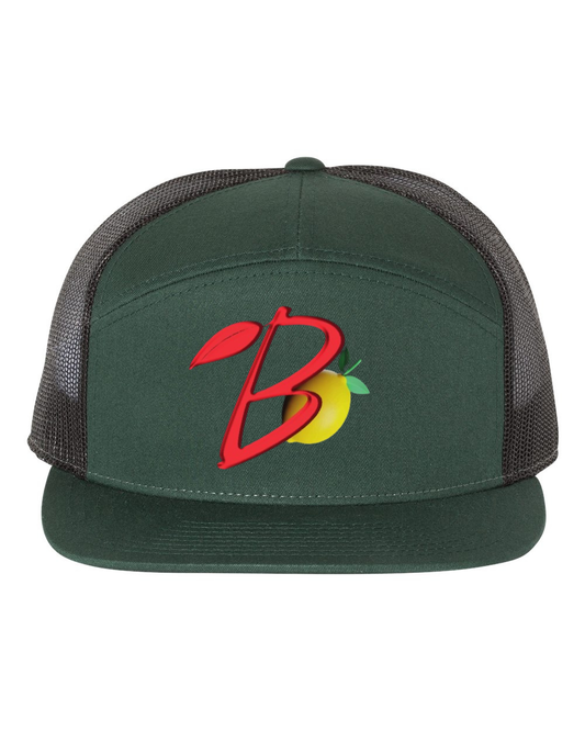 Brennan's Lemonade Logo Trucker Cap -Green/Black