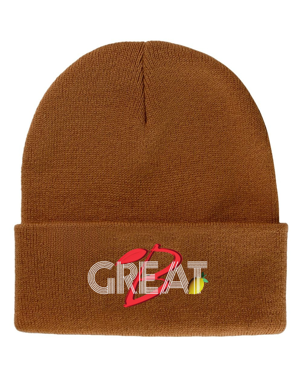 Brennan's Lemonade Logo Beanie - Saddle