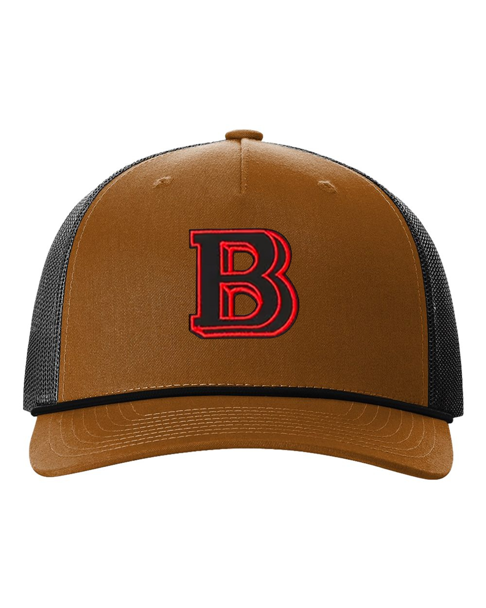 Brennan's Lemonade Rope Cap with Patch (B) -Caramel/Black