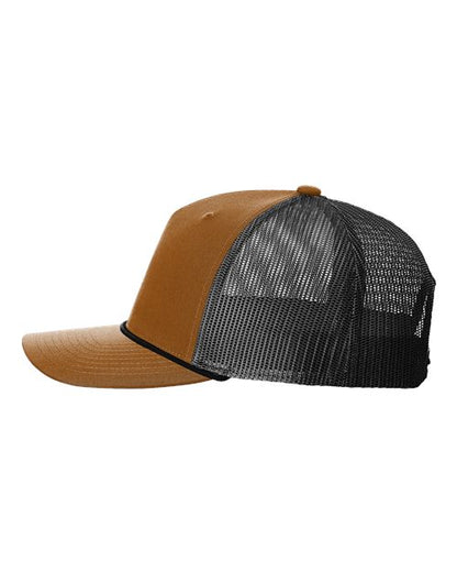 Brennan's Lemonade Rope Cap with Patch (B) -Caramel/Black